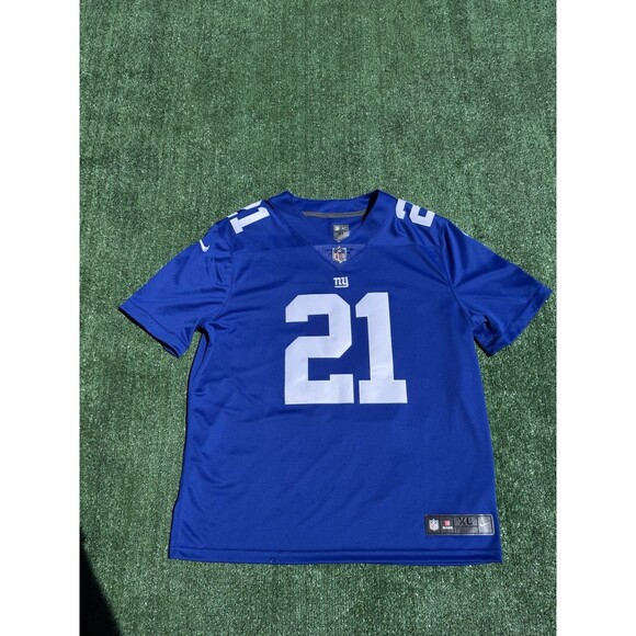 Nike Other - New York Giants Landon Collins #21 Sz XL NIKE ON FIELD NFL Football Jersey Blue